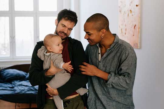 couple with child
